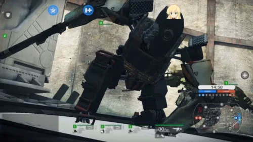 『フィギュアヘッズ』クローズドβテストプレイレポートのプレイ画面2