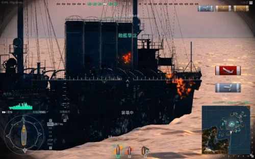 『World of Warships』βテストプレイレポートのプレイ画面8