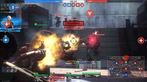 クローズドβテストのプレイ画面1