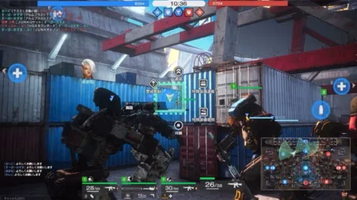 クローズドβテストのプレイ画面2