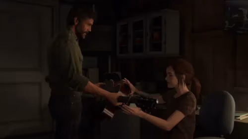 『The Last of Us Part II』のプレイ画面1